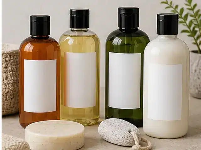 Private label bath and shower products
