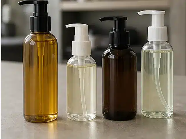 OEM hair oil and serum product samples