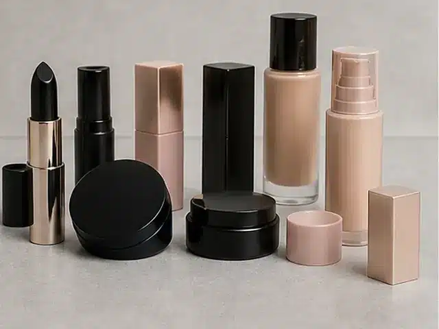 Makeup packaging components and empty containers